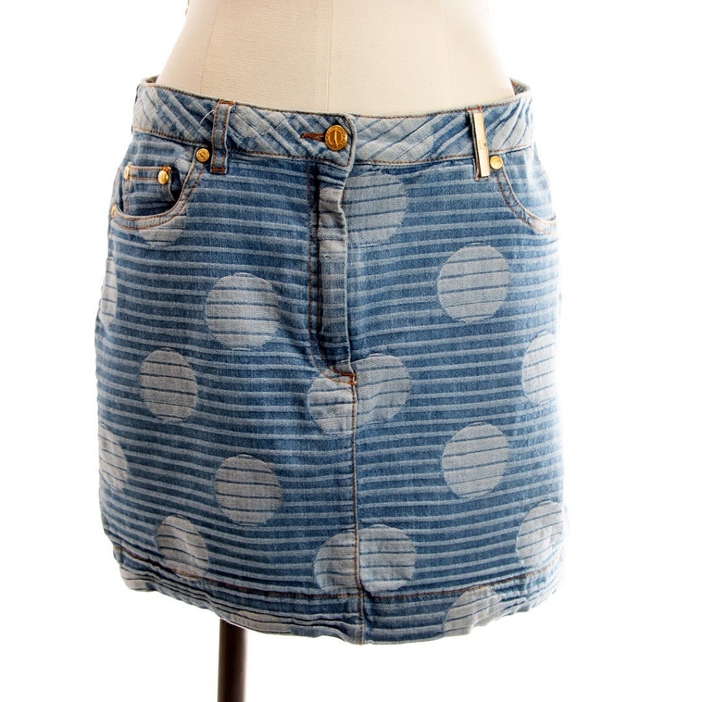 Kenzo Polka Dot Print Mini Skirt size 40